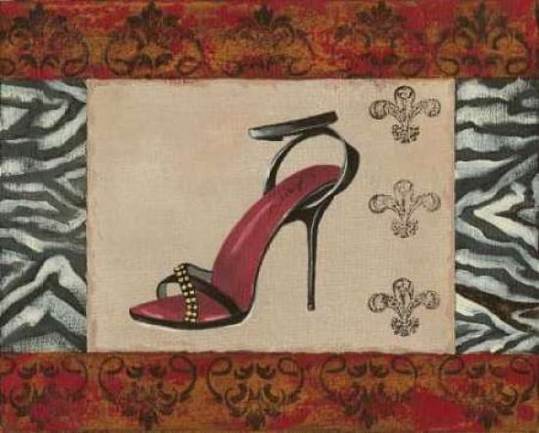 Posterazzi Fashion Shoe II Canvas Art - Sophie Devereux (20 x 24)
