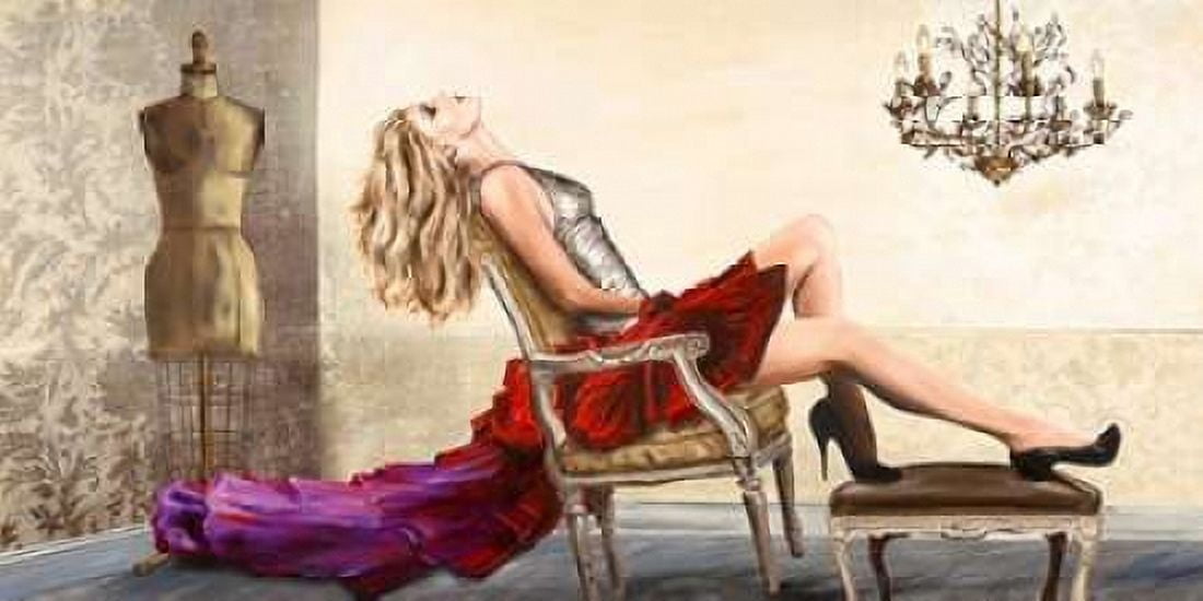 Posterazzi Fashonable Canvas Art - Sergio Jannace (10 x 20)