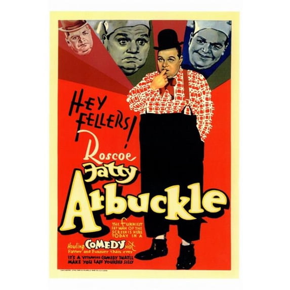 Posterazzi Fatty Arbuckle Movie Poster - 27 x 40 in.