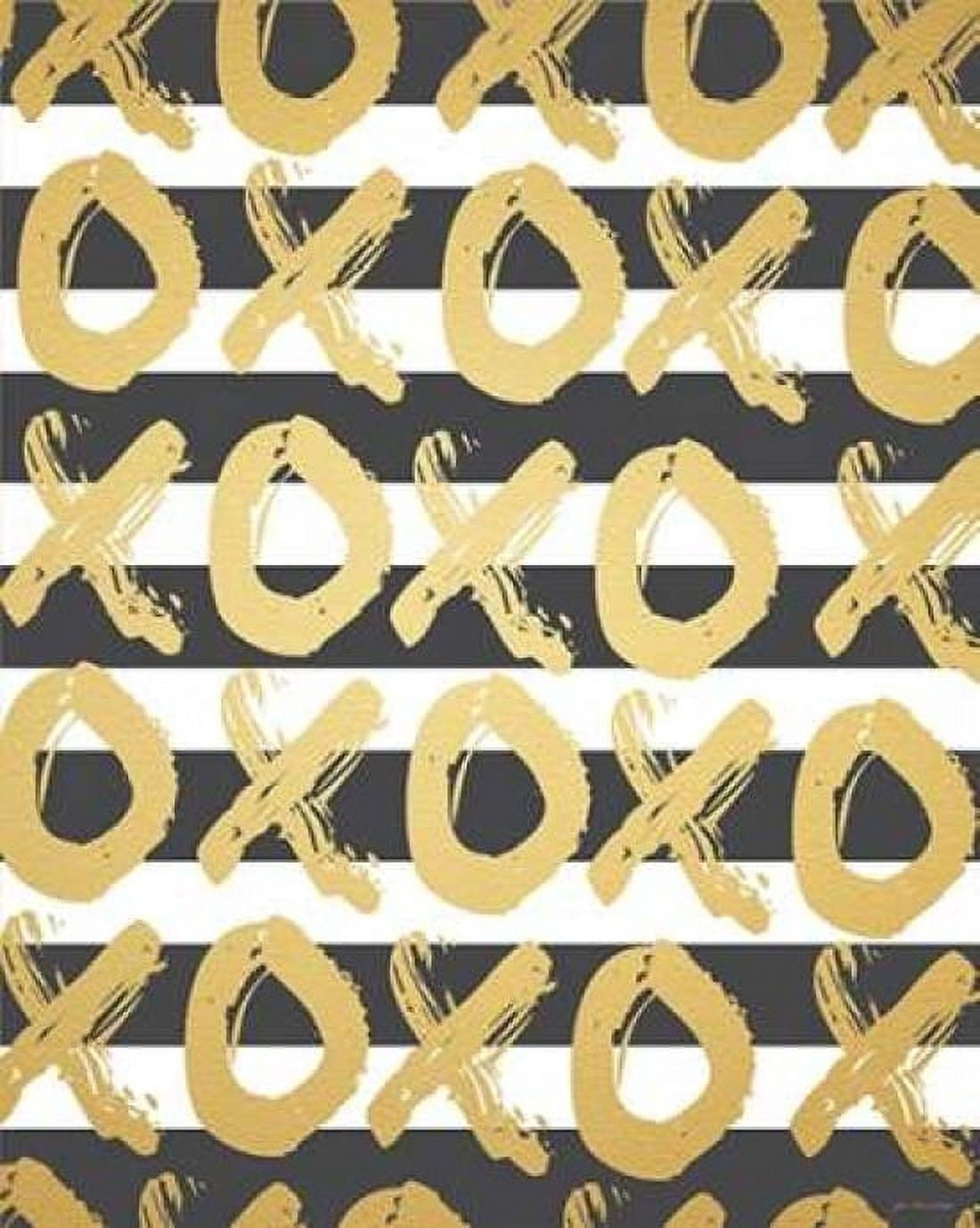 Posterazzi Faux Gold XOXO Canvas Art - Jo Moulton (24 x 30)