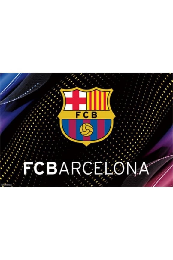 Fc Barcelona - Logo 2014 Poster Print - 22 x 34 in.