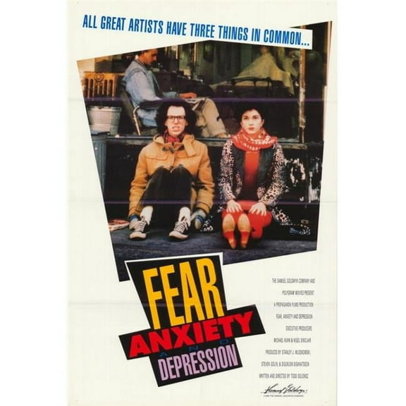 Posterazzi  Fear Anxiety & Depression Movie Poster - 27 x 40 in.