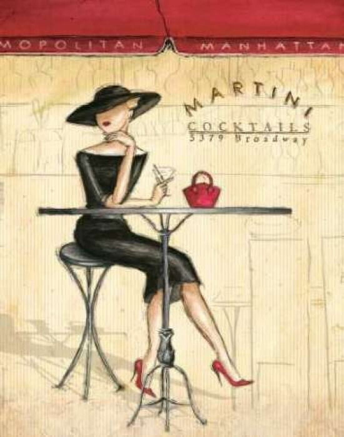 Posterazzi Femme Elegante III Canvas Art - Andrea Laliberte (22 x 28)