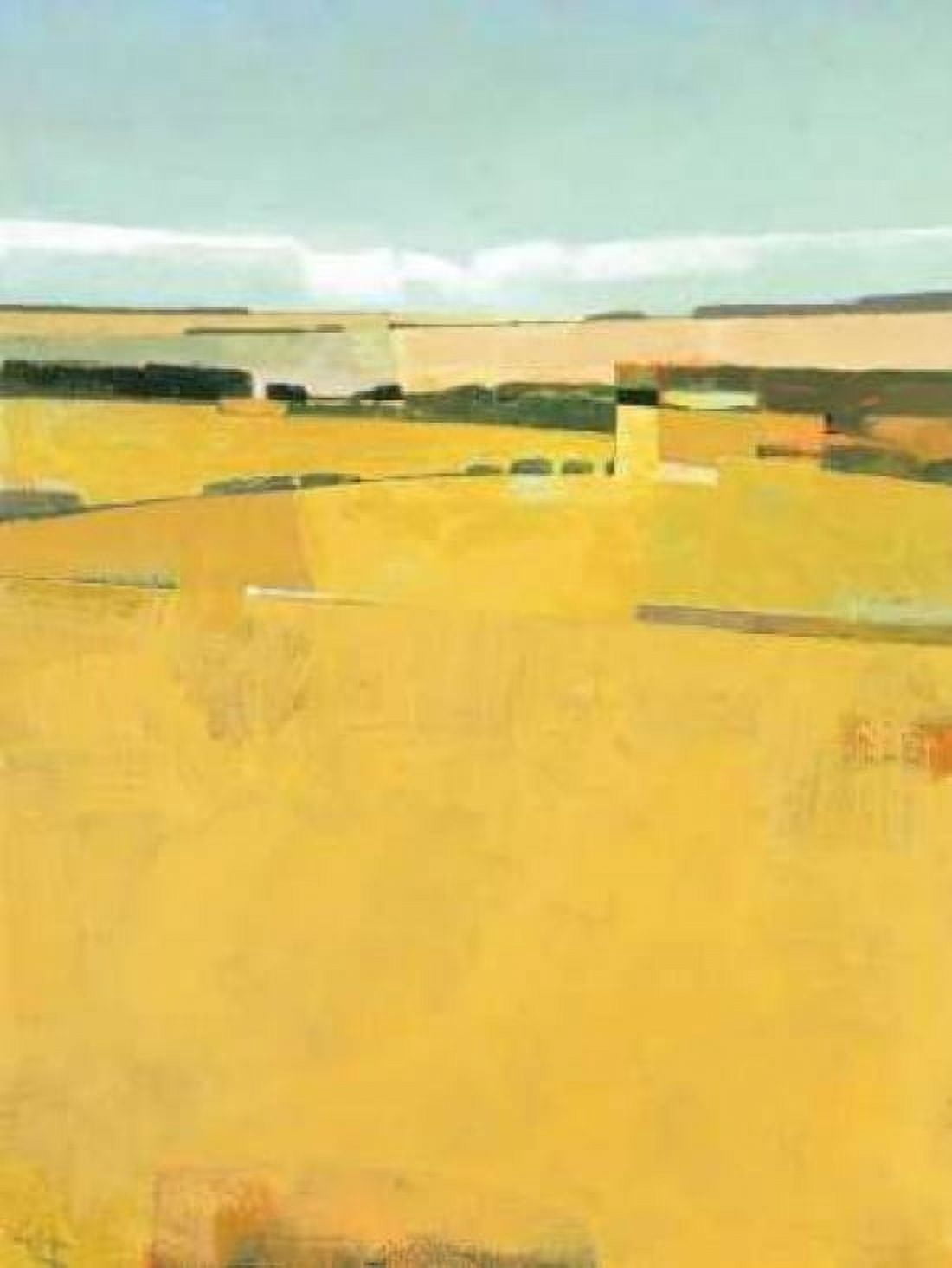 Posterazzi Fence Lines and Fields Canvas Art - Greg Hargreaves (18 x 24)
