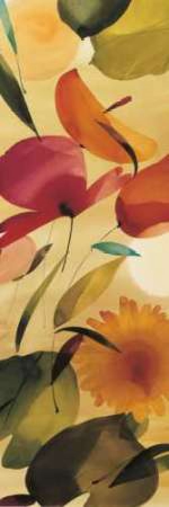 Posterazzi Fiesta Primaveral II Canvas Art - Lola Abellan (12 x 36)