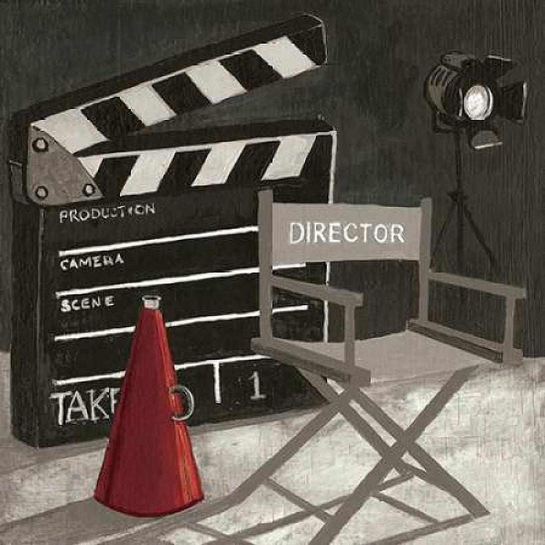 Posterazzi Film III Canvas Art - Gregory Gorham (24 x 24)