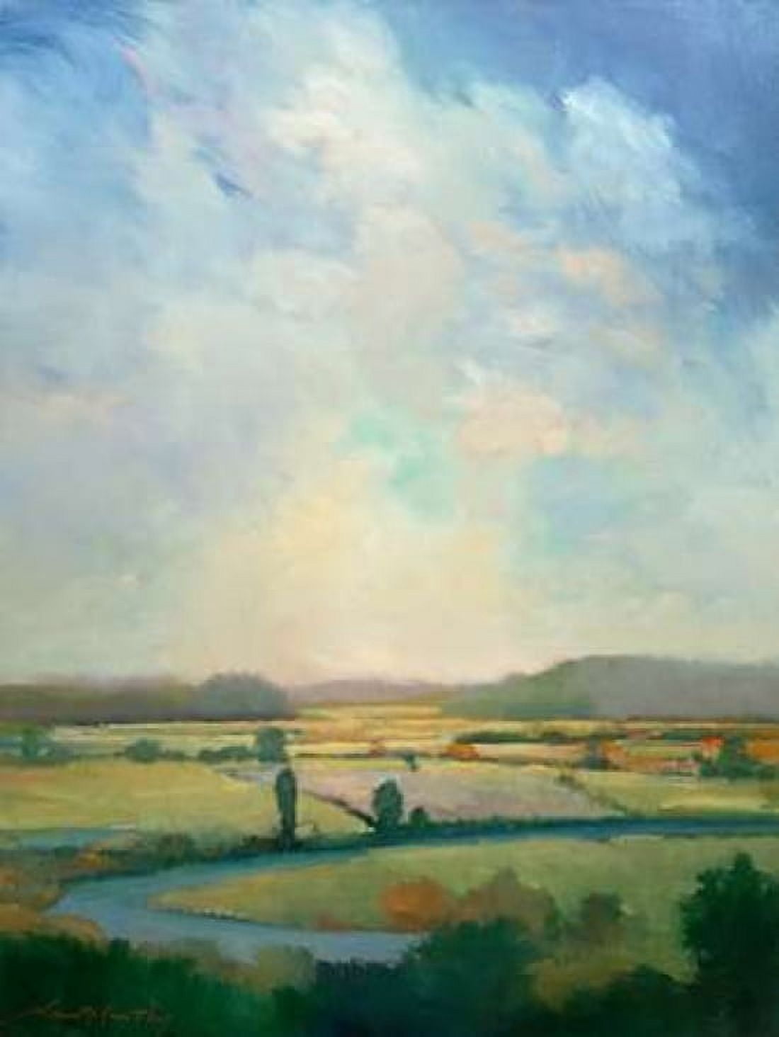Posterazzi First Turn Canvas Art - William McCarthy (18 x 24)