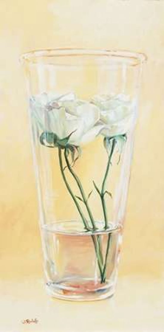Posterazzi First rose of the season II Canvas Art - Wouter Roelofs (24 x 48)