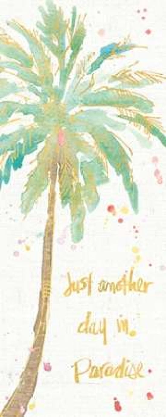 Posterazzi Flamingo Fever X Canvas Art - Anne Tavoletti (24 x 48)