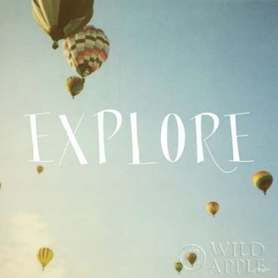 Posterazzi Flight of Fancy - Explore Canvas Art - Alicia Bock (24 x 24)