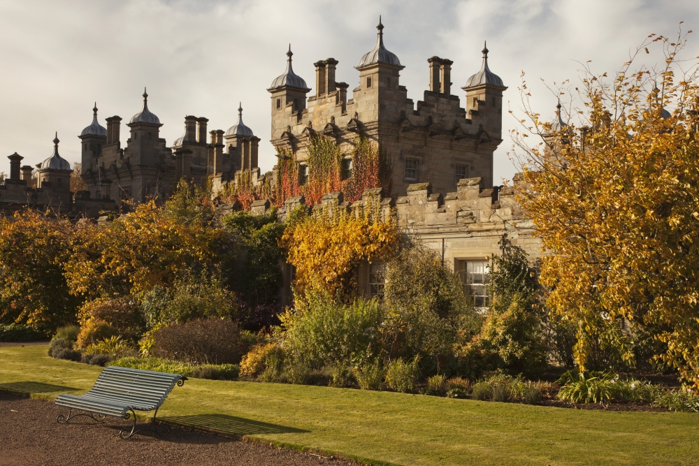 Posterazzi Floors Castle Scottish Borders Scotland Canvas Art - John Short Design Pics (38 x 24)