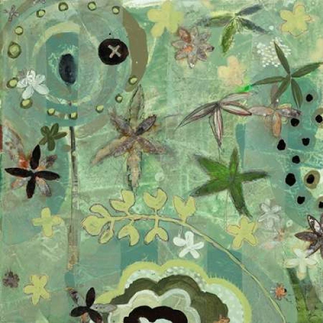 Posterazzi Floral Fantasies 1 Canvas Art - Aleah Koury (24 x 24)