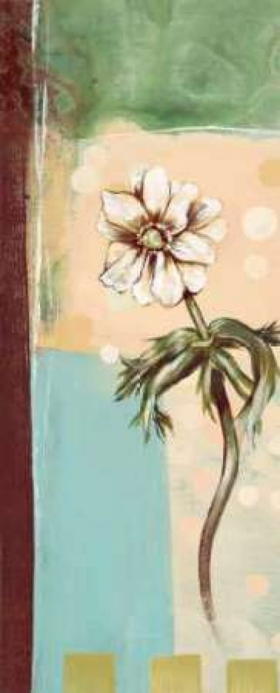 Posterazzi Floral Splendor I Canvas Art - Selina Werbelow (24 x 48)