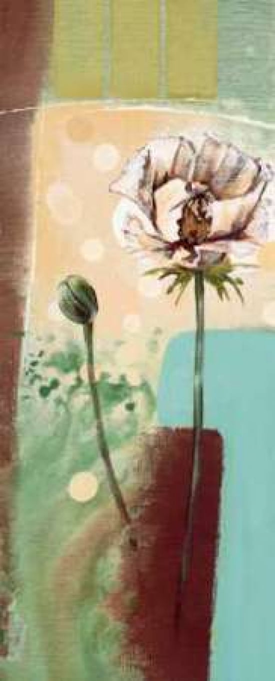 Posterazzi Floral Splendor IV Canvas Art - Selina Werbelow (24 x 48)