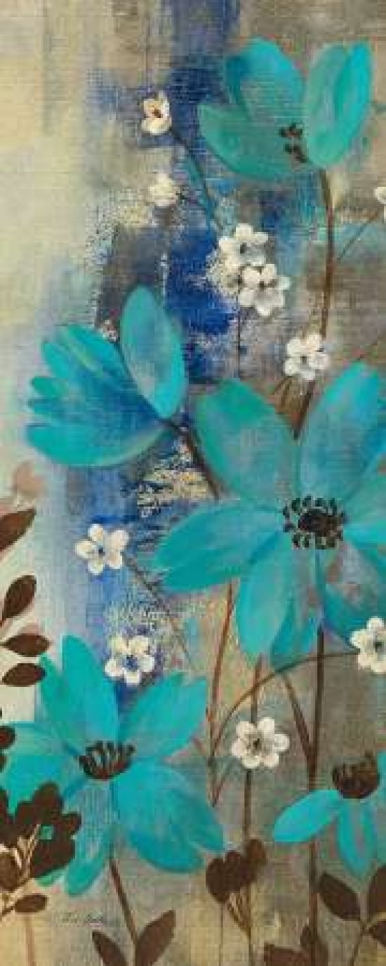 Posterazzi Floral Symphony Crop I Canvas Art - Silvia Vassileva (24 x 48)