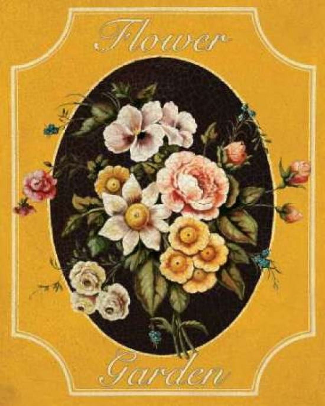 Posterazzi Flower Garden Canvas Art - Catherine Jones (22 x 28)