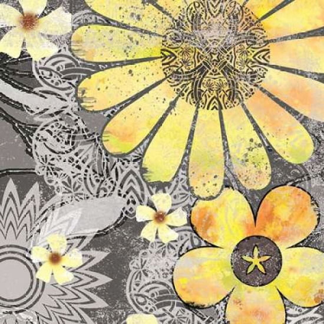 Posterazzi Flower Power I Canvas Art - Carol Robinson (24 x 24)