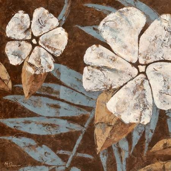 Posterazzi Flwers on Chocolate II Canvas Art - Maria Donovan (24 x 24)