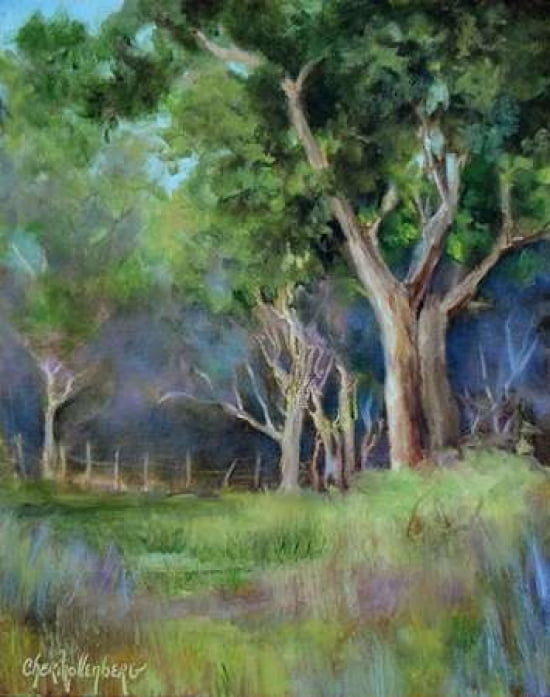 Posterazzi Foggy Day Canvas Art - Cheri Wollenberg (24 x 30)