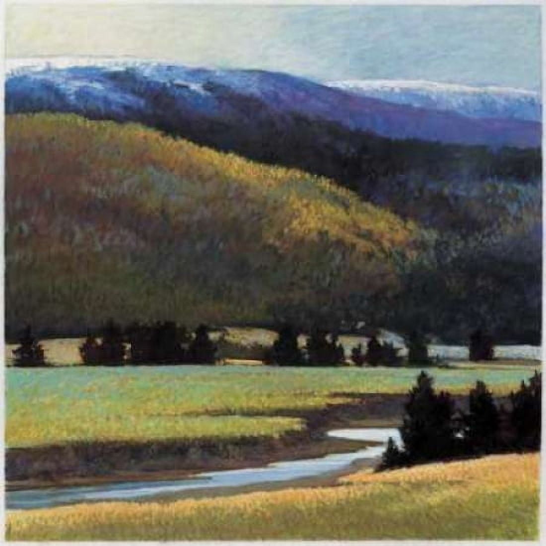 Posterazzi Foothills in Late Spring Canvas Art - Sandy Wadlington (24 x 24)