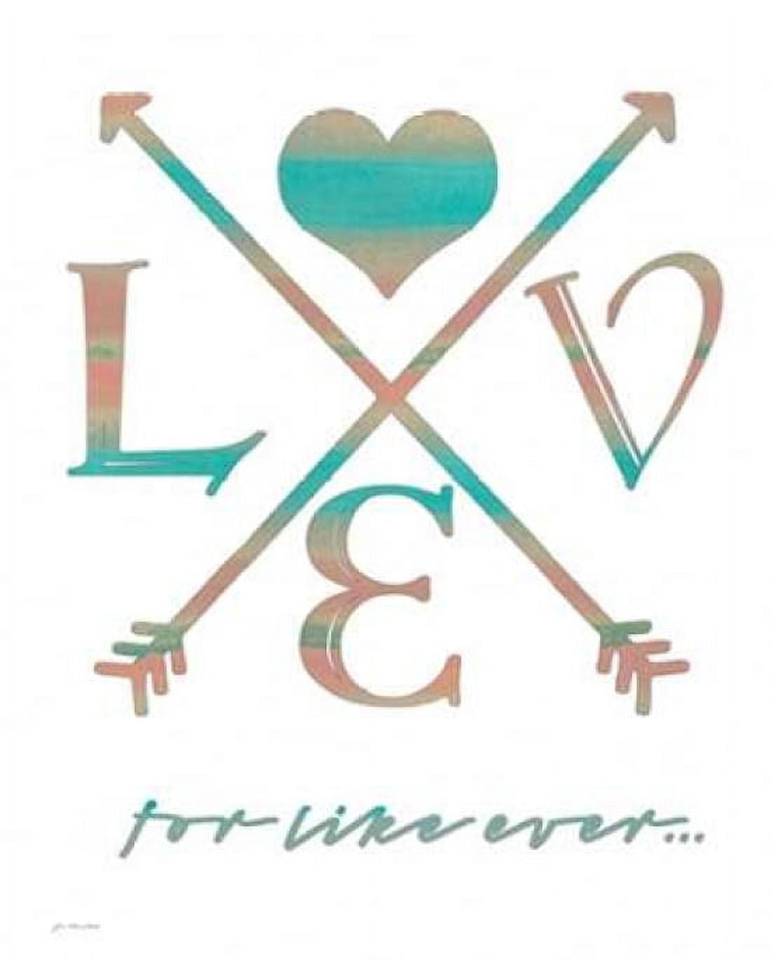 Posterazzi For Like Ever Canvas Art - Jo Moulton (24 x 30)