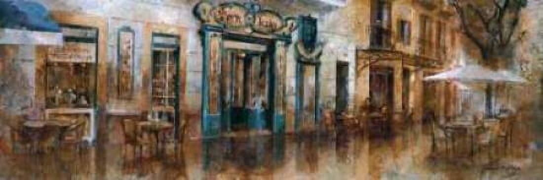 Posterazzi Forn des Teatre Canvas Art - Noemi Martin (12 x 36)