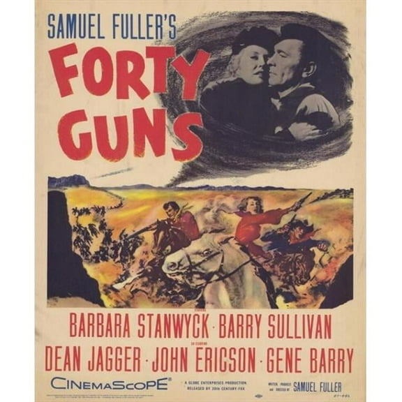 Posterazzi Forty Guns Movie Poster - 27 x 40 in.