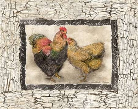Posterazzi Fowl Play III Canvas Art - Charlene Olson (22 x 28)