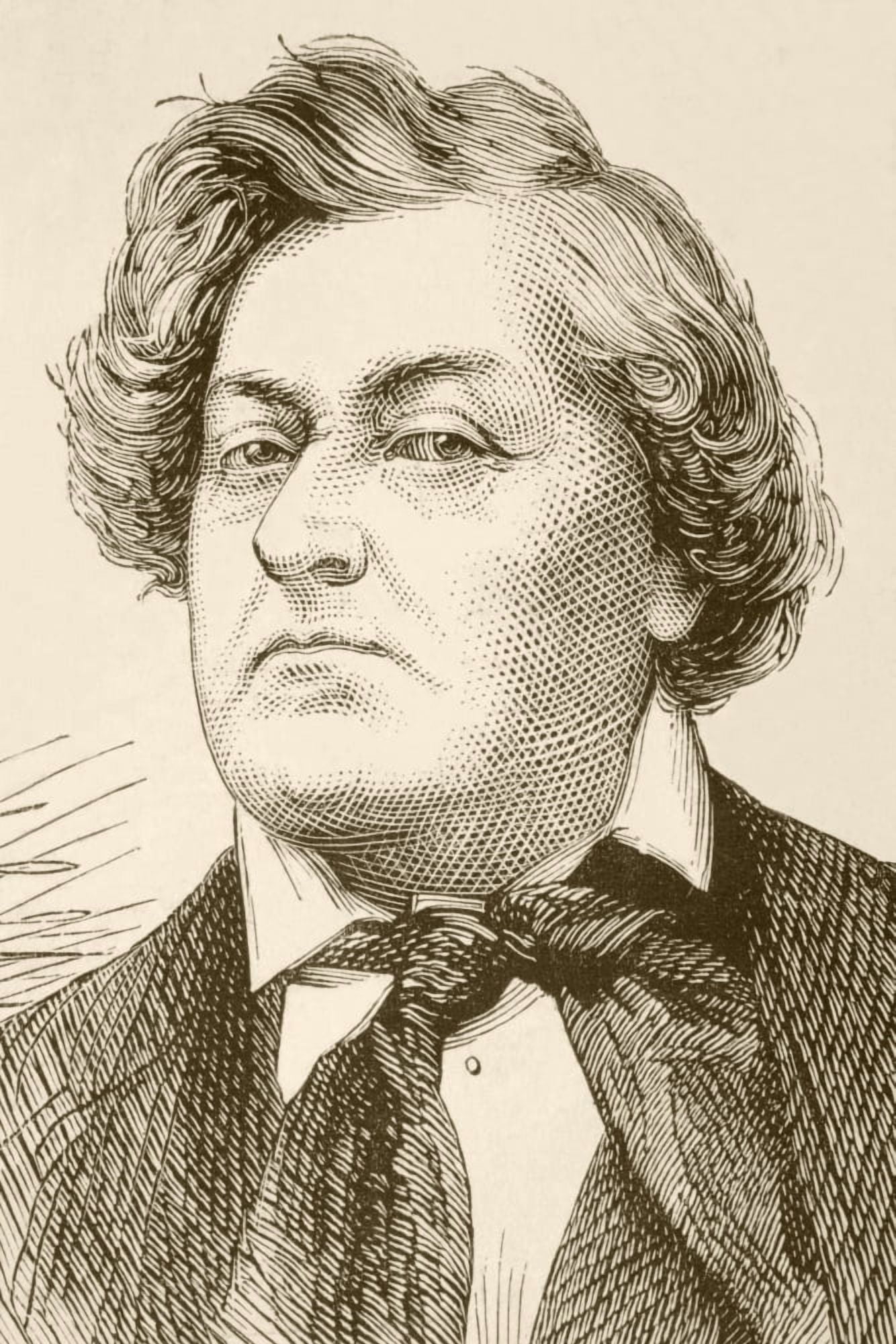 Posterazzi Frdrick Lematre 1800 To 1876 Birth Name Antoine Louis Prosper Lematre French Actor And Playwright From A 19Th Century Illustration Canvas Art - Ken Welsh Design Pics (22 x 34)