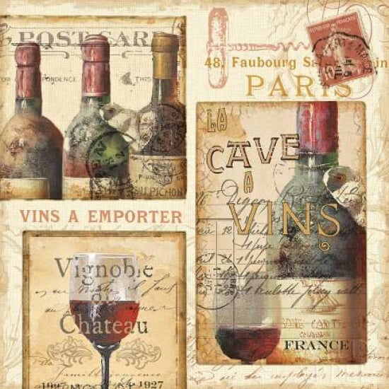 Posterazzi French Cellar II Canvas Art - Pela (24 x 24)
