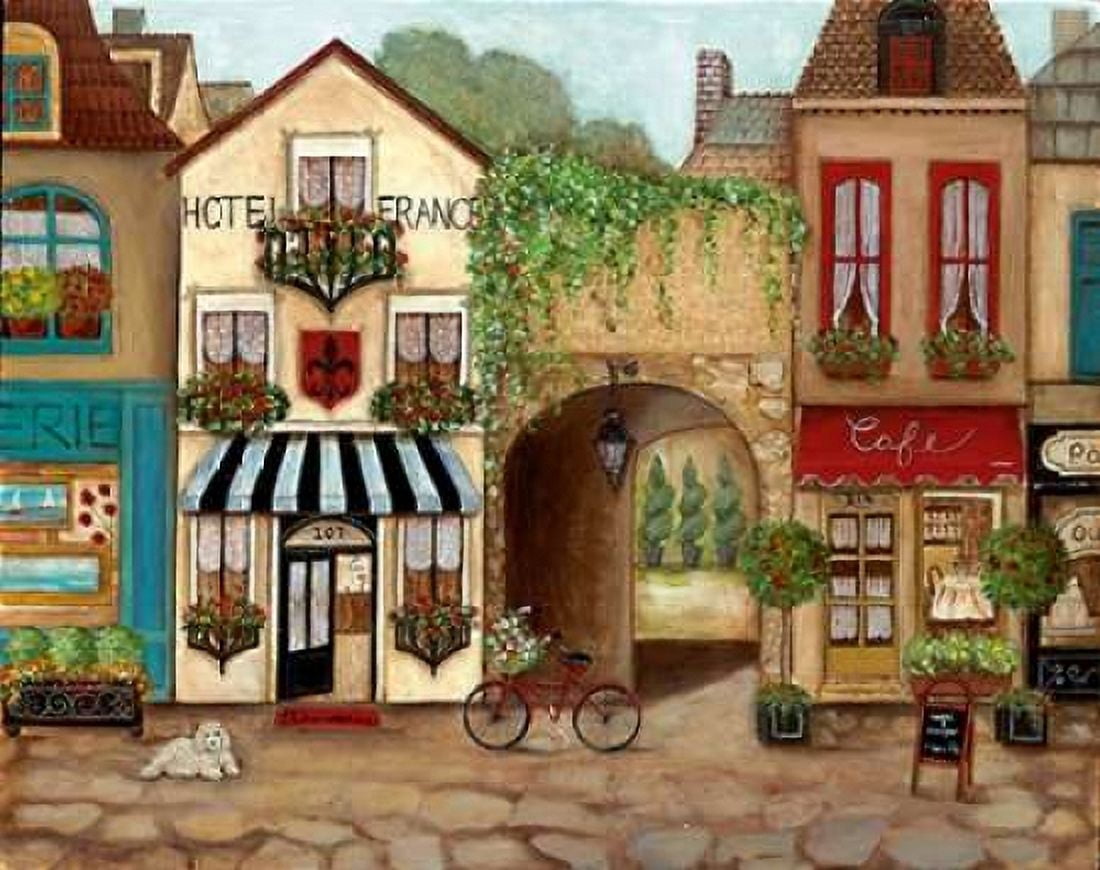 Posterazzi French Hotel Canvas Art - Tava Studios (24 x 30)
