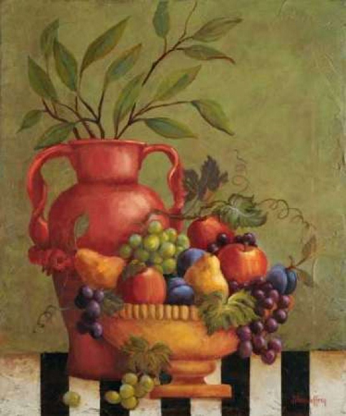 Posterazzi Fresco Fruit I Canvas Art - Jillian Jeffrey (20 x 24)