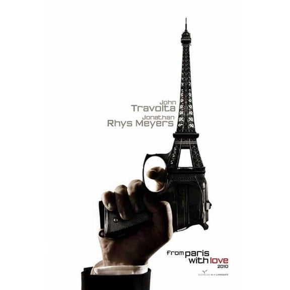 Posterazzi  From Paris with Love Movie Poster - 27 x 40 in.