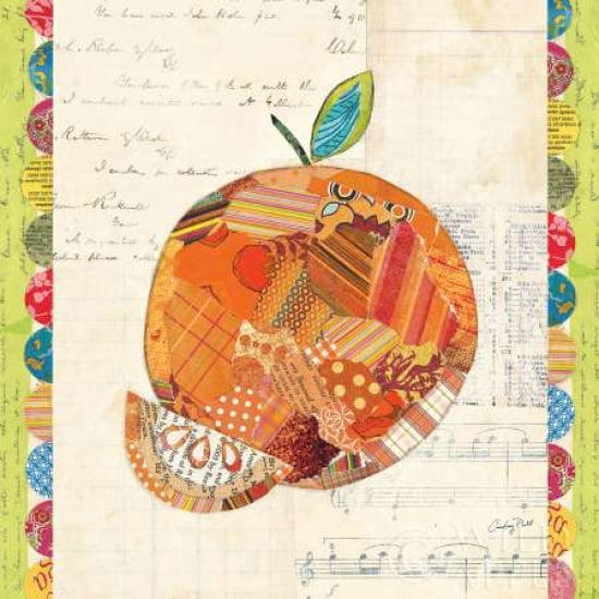 Posterazzi Fruit Collage IV - Orange Canvas Art - Courtney Prahl (24 x 24)