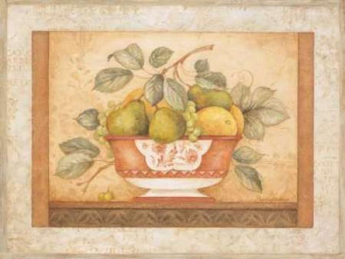 Posterazzi Frutta Alla Siena I Canvas Art - Pamela Gladding (18 x 24)