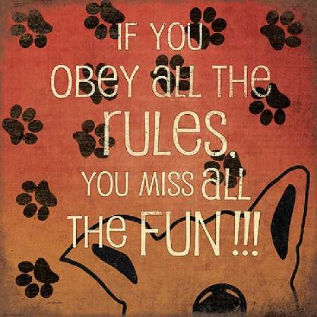 Posterazzi Fun Canvas Art - Jo Moulton (24 x 24)