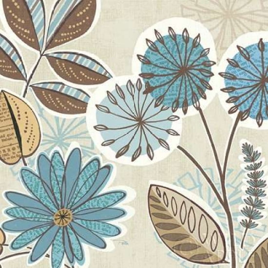 Posterazzi Funky Flowers V Canvas Art - Pela Studio (24 x 24)