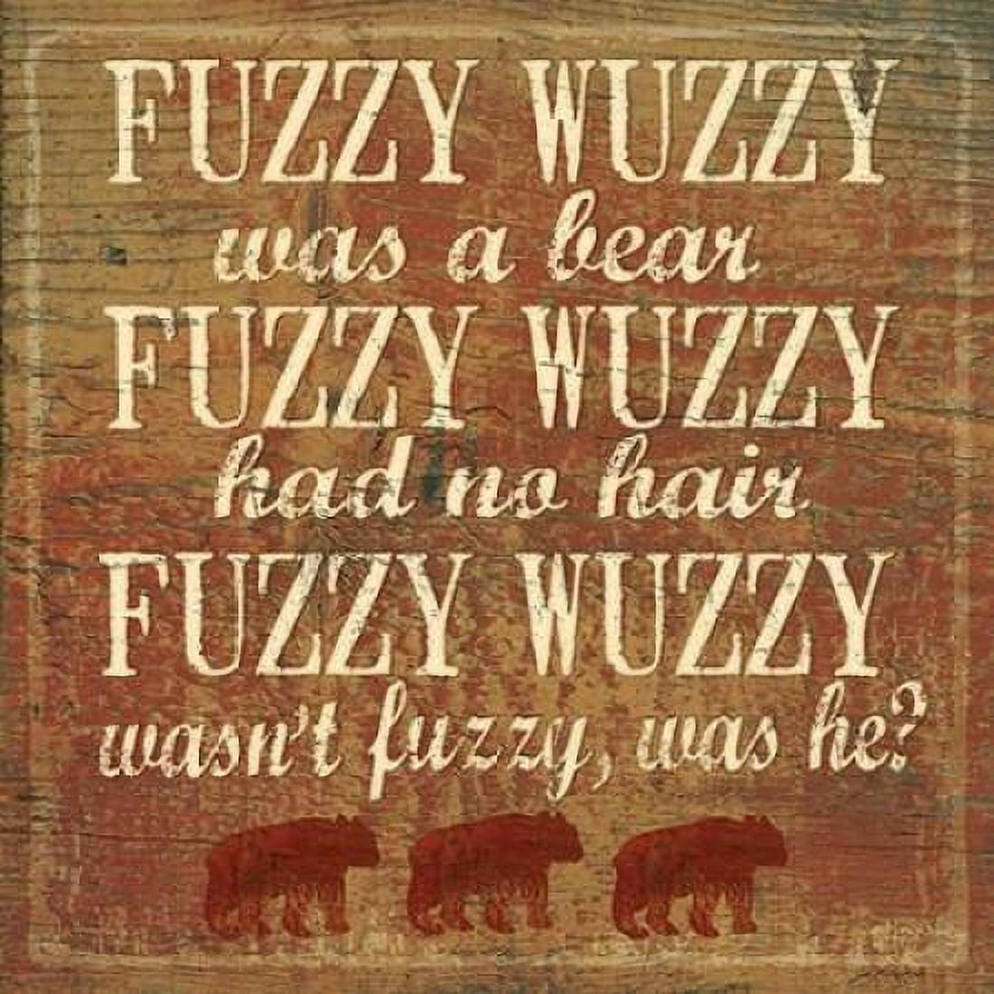 Posterazzi Fuzzy Wuzzy Canvas Art - Jo Moulton (24 x 24)