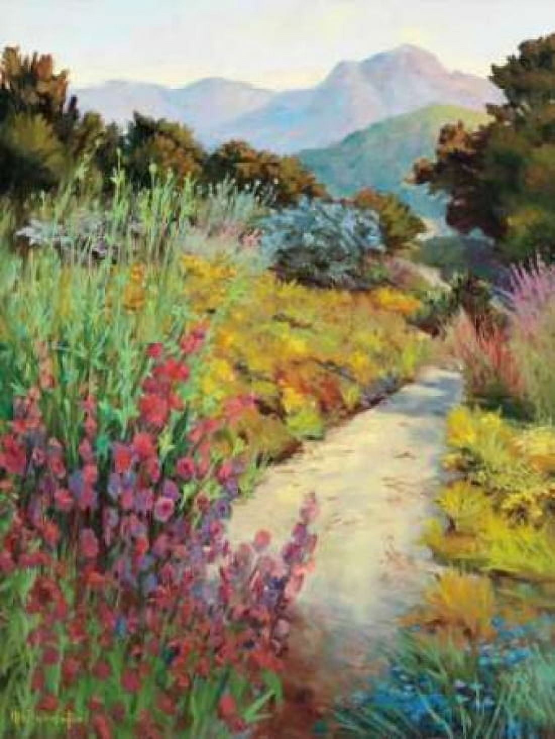 Posterazzi Garden Path Canvas Art - Ellie Freudenstein (22 x 28)