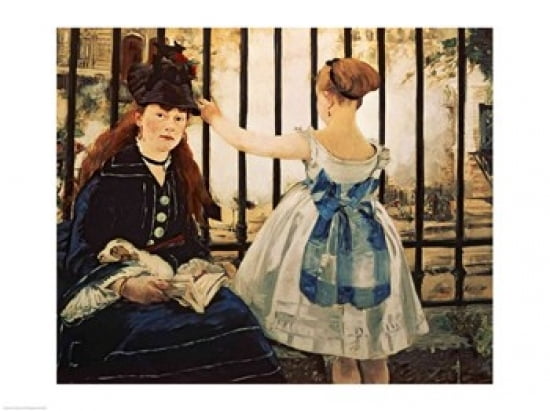 Posterazzi Gare St Lazare Canvas Art - Edouard Manet (36 x 24)