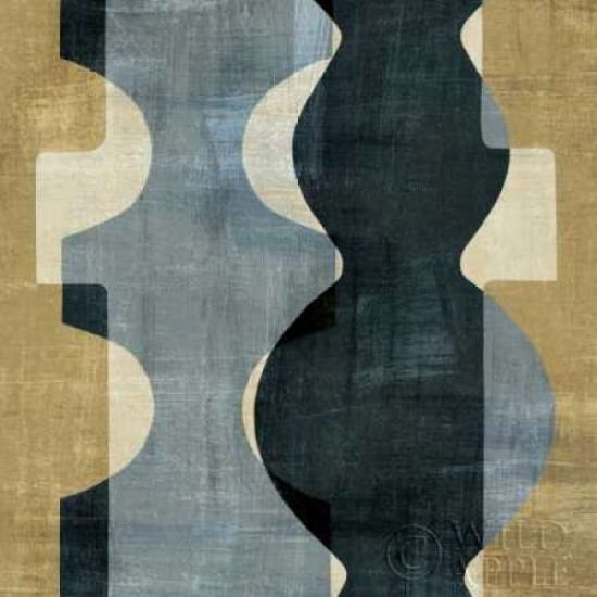 Posterazzi Geometric Deco II Canvas Art - Wild Apple Portfolio (24 x 24)