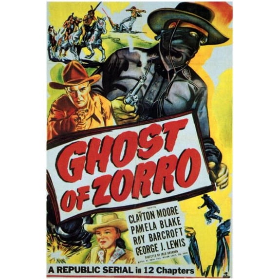 Posterazzi MOVGF3345 Ghost of Zorro Movie Poster - 27 x 40 in.