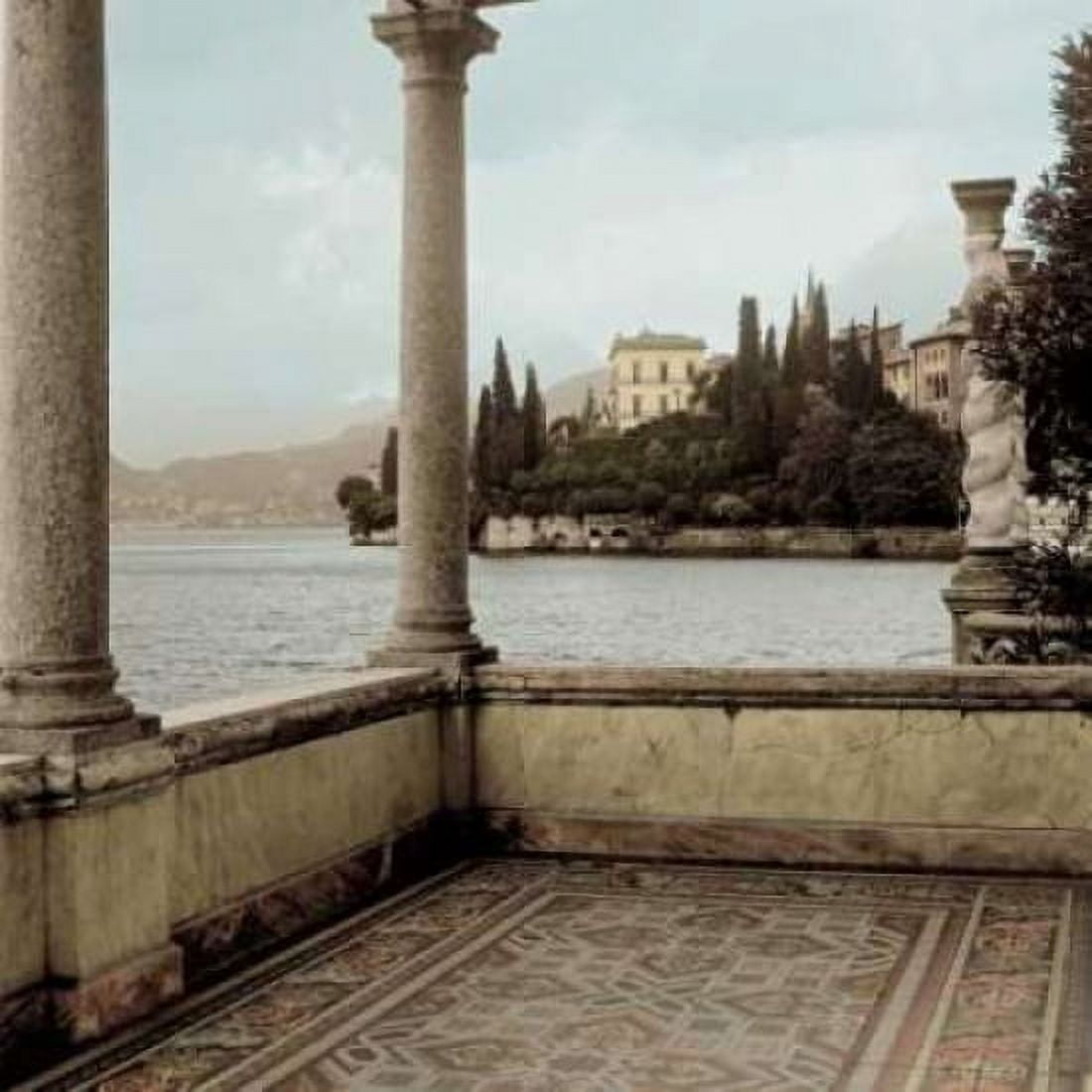 Posterazzi Giardino Vista Varenna Canvas Art - Alan Blaustein (24 x 24)