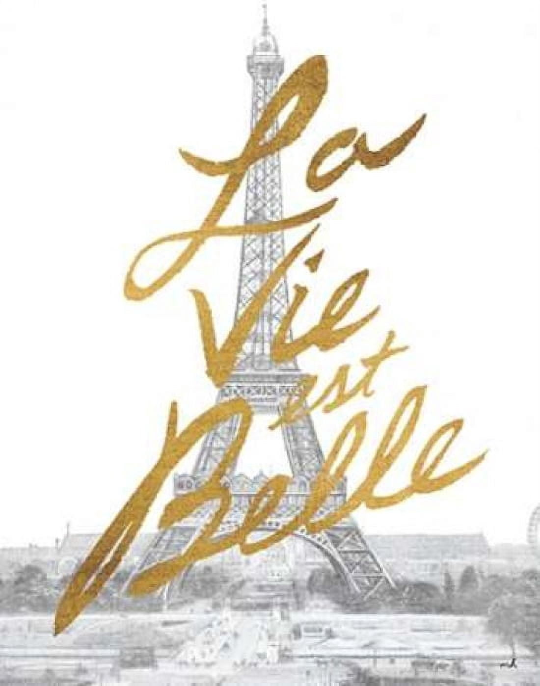 Posterazzi Gilded Paris Canvas Art - Moira Hershey (22 x 28)