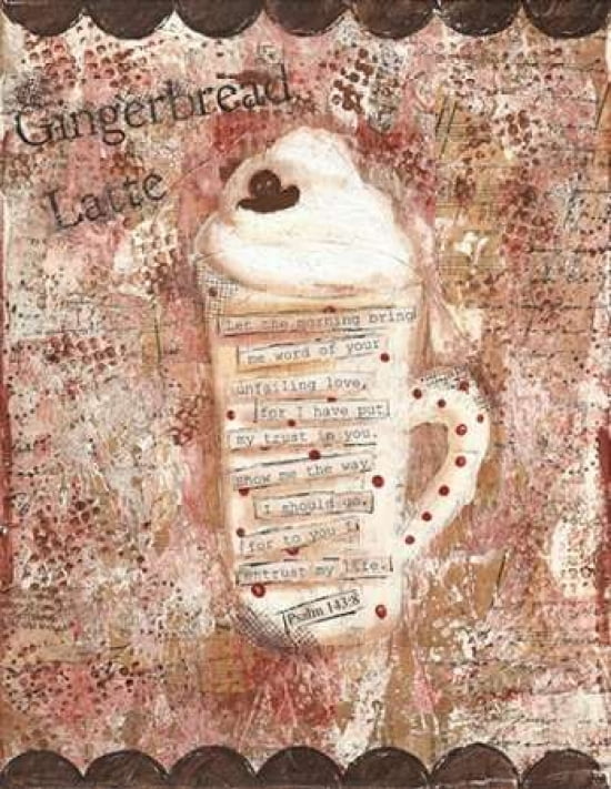 Posterazzi Gingerbread Latte Canvas Art - Cassandra Cushman (18 x 24)