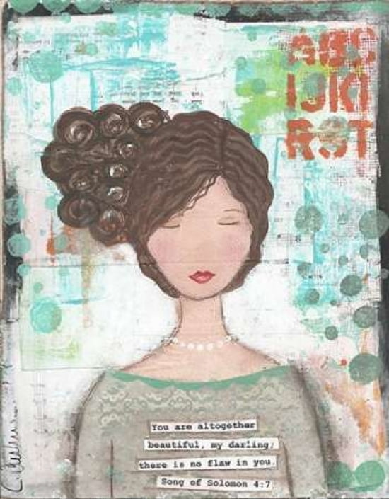 Posterazzi Girl Canvas Art - Cassandra Cushman (18 x 24)