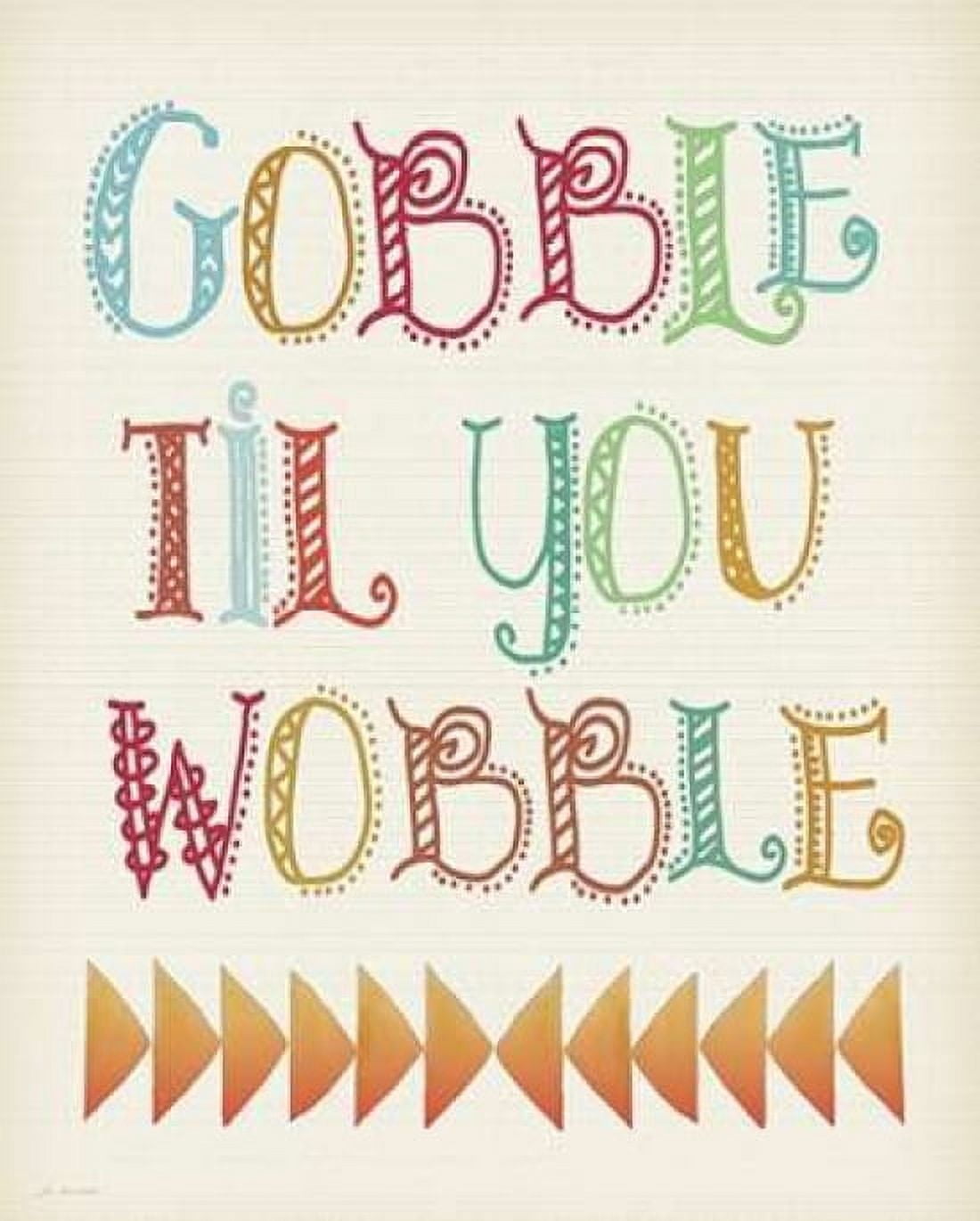 Posterazzi Gobble Canvas Art - Jo Moulton (24 x 30)