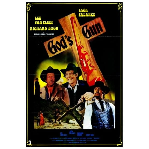 Posterazzi Gods Gun Movie Poster - 27 x 40 in.