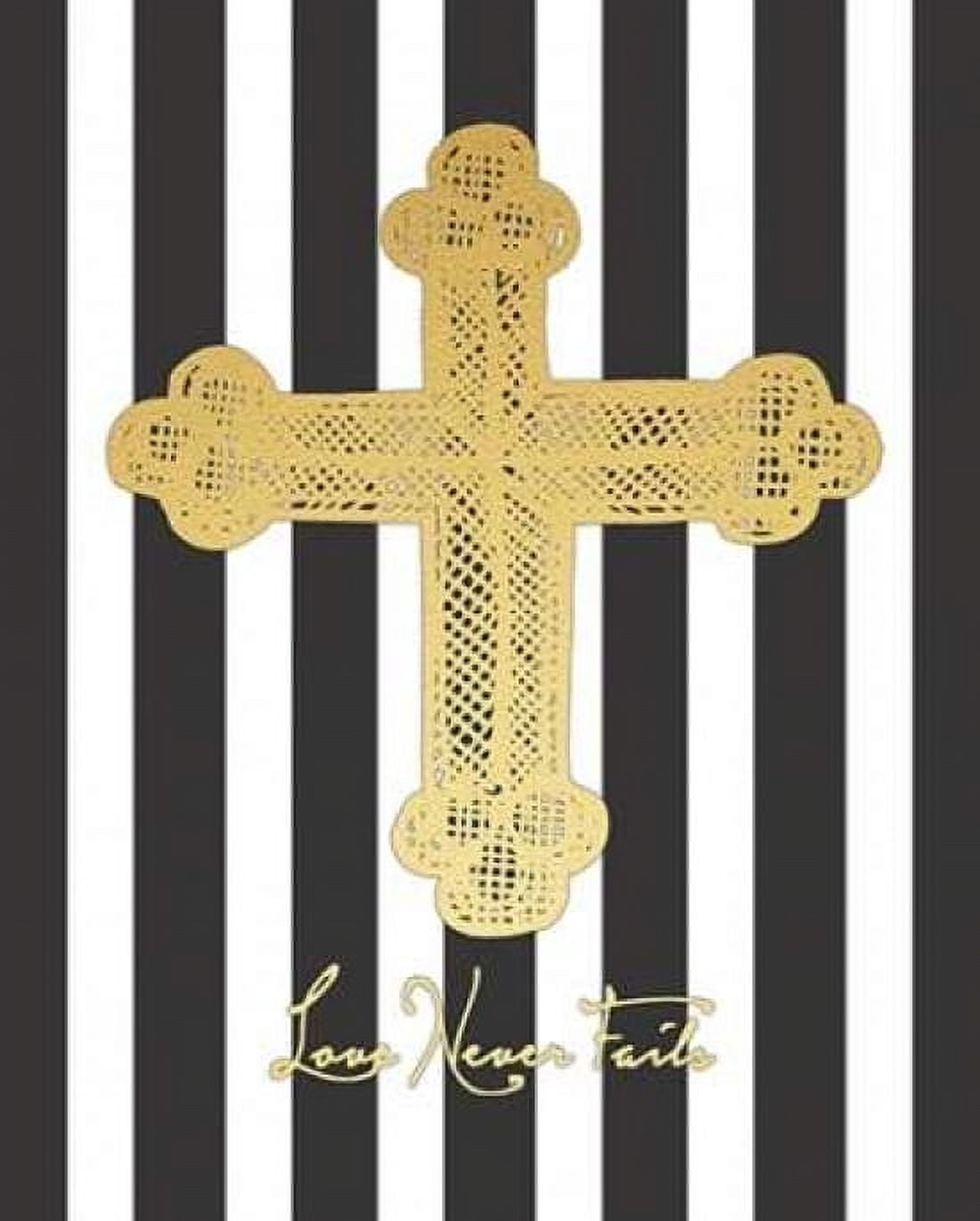 Posterazzi Gold Cross Canvas Art - Jo Moulton (24 x 30)