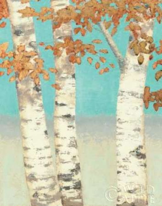Posterazzi Golden Birches II Canvas Art - James Wiens (22 x 28)
